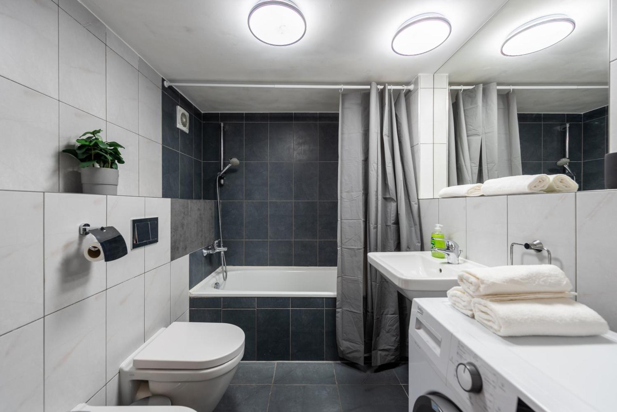 Spacious Apartments Near Karlin Square 프라하 외부 사진